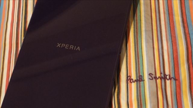Xperia Z Ultra　の美しさ♪　パープルカラーが美しい！